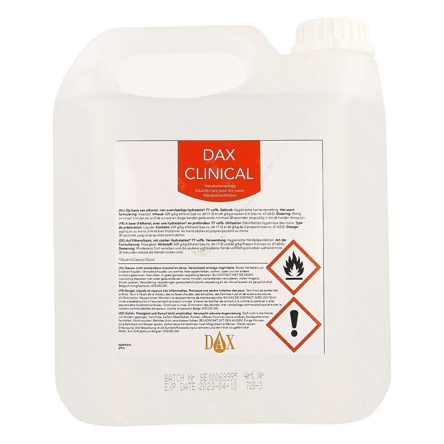 Dax Clinical Handontsmetting 4000ml