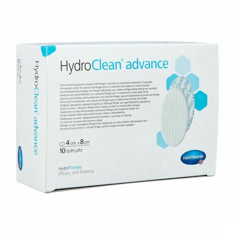 Hydroclean Advance 4x8cm Ovaal 10 6096646