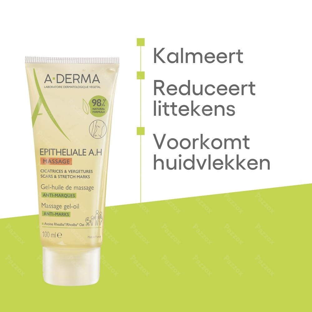 Aderma Epitheliale Ah Gel-olie Voor Massage 100ml