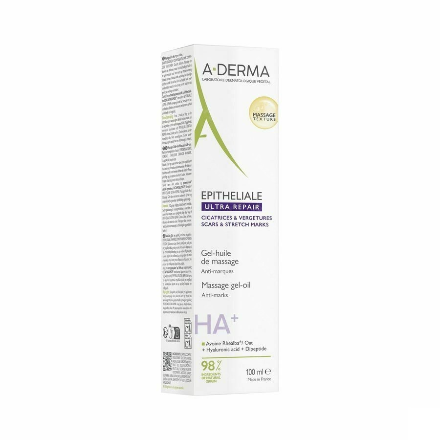 Aderma Epitheliale Ah Gel-olie Voor Massage 100ml