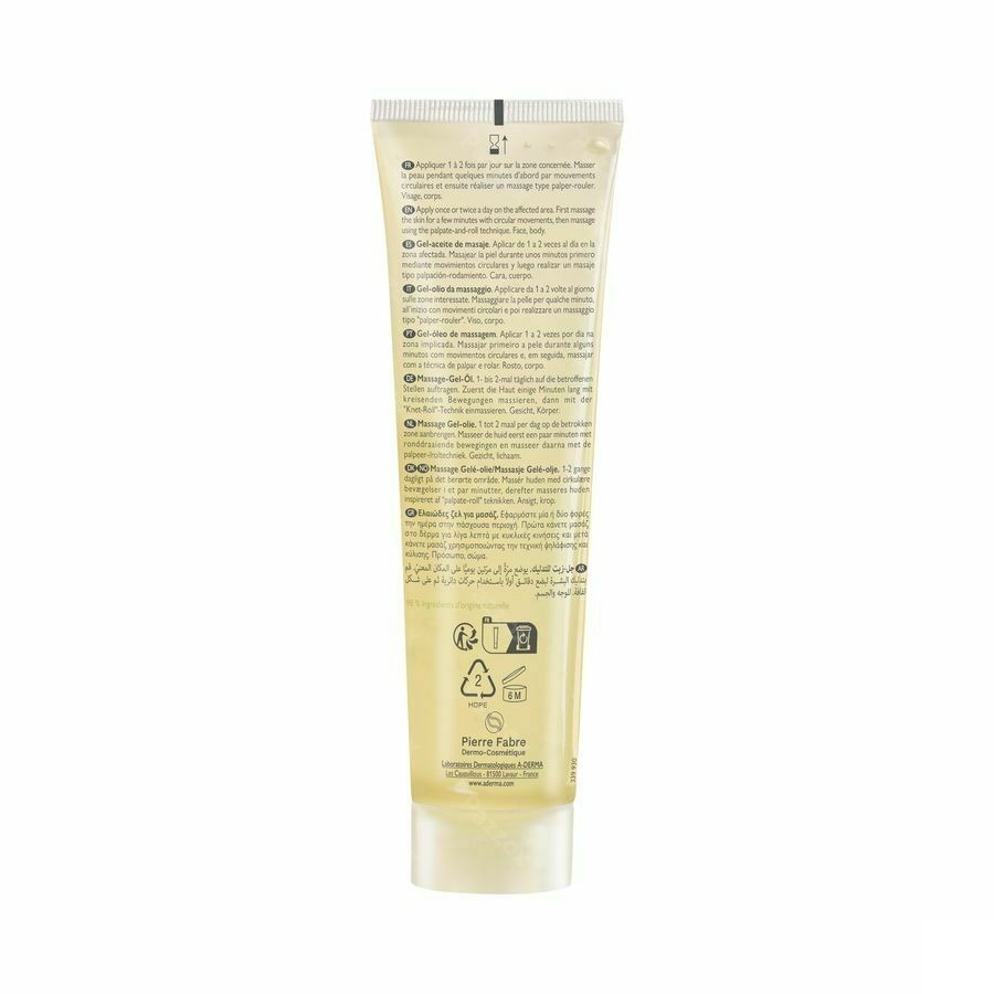 Aderma Epitheliale Ah Gel-olie Voor Massage 100ml
