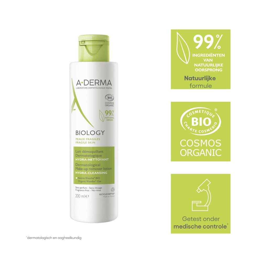 Aderma Biology Micellaire Melk Dermatolog. 200ml