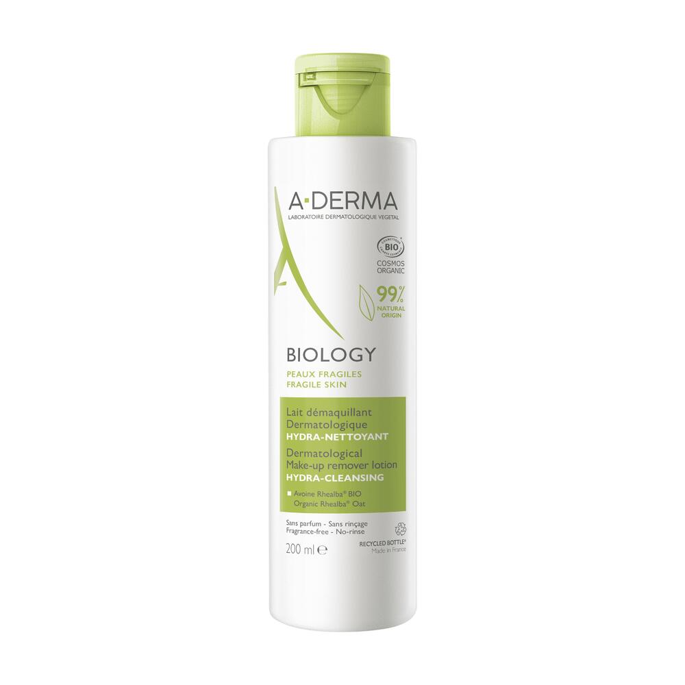 A-DERMA Biology Biologische Reinigingsmelk 200 ml