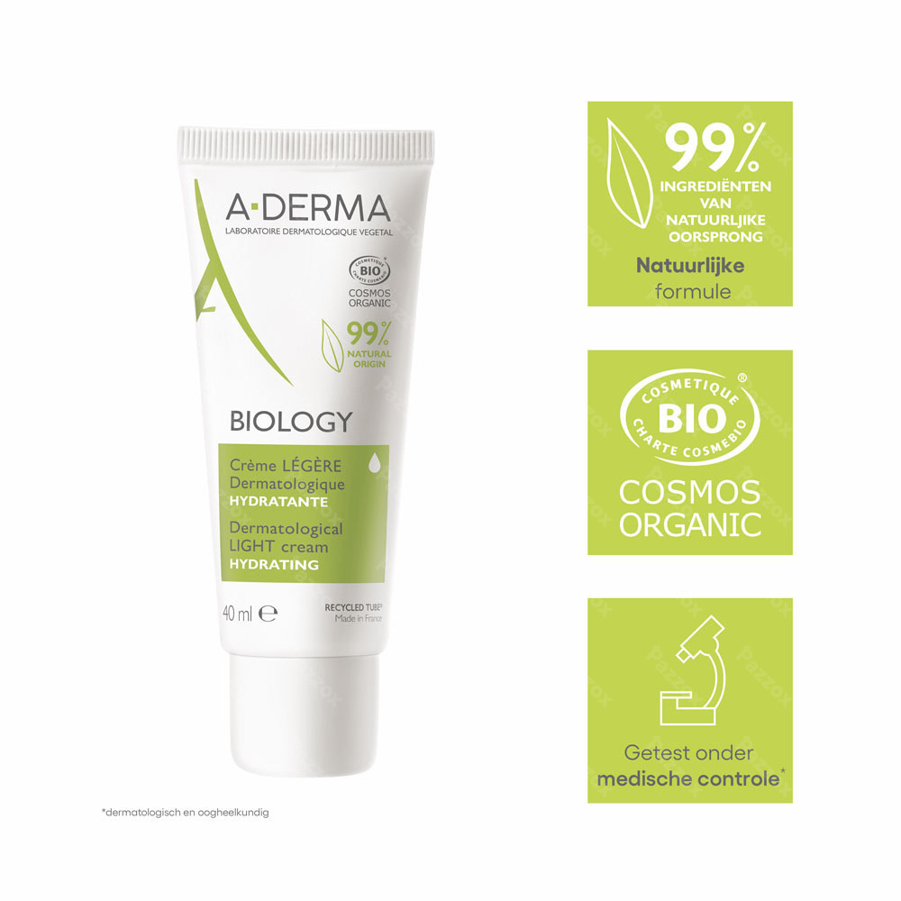A-Derma Biology Lichte Dermatologische Crème 40ml