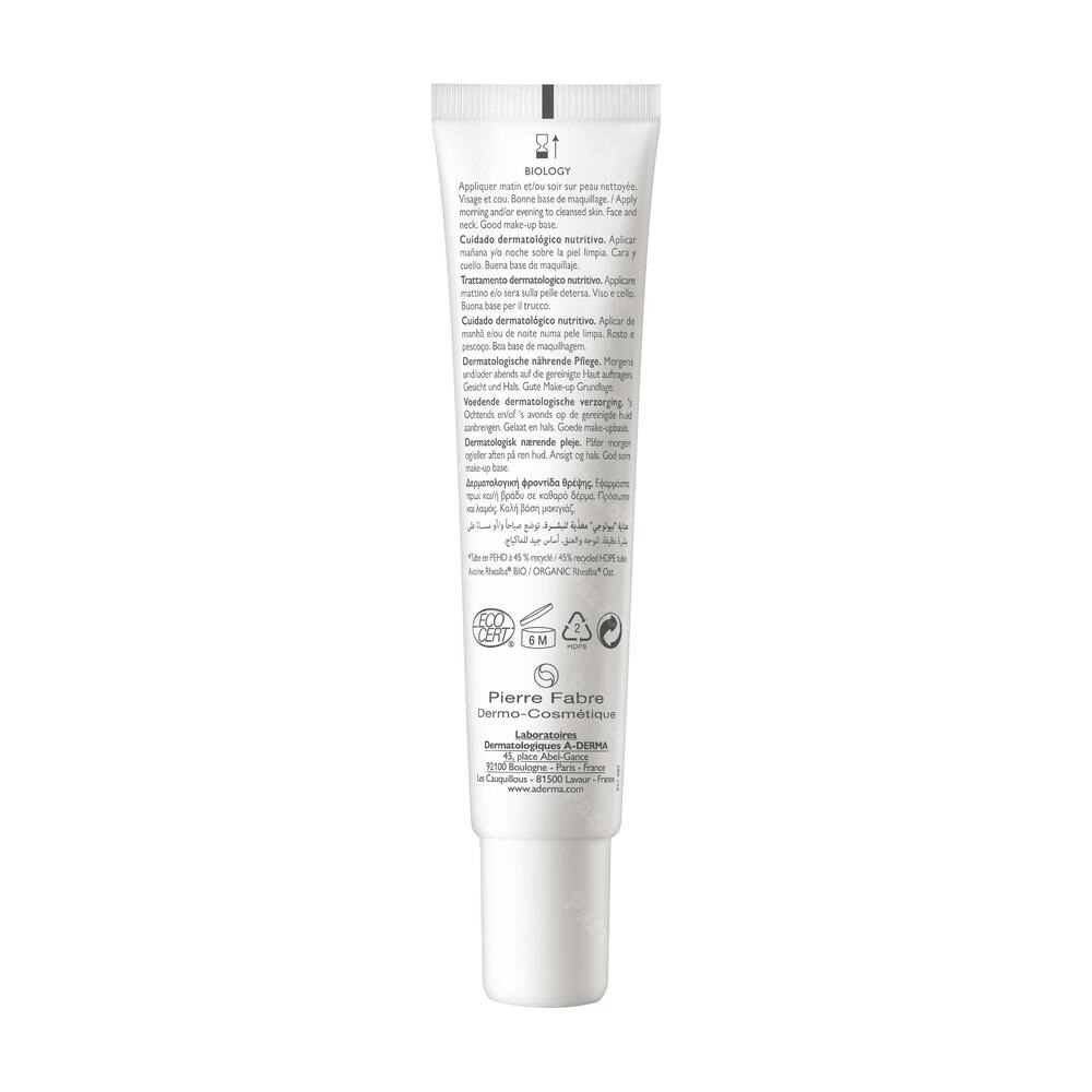 A-Derma Biology Voedende Dermatologische Verzorging 40ml