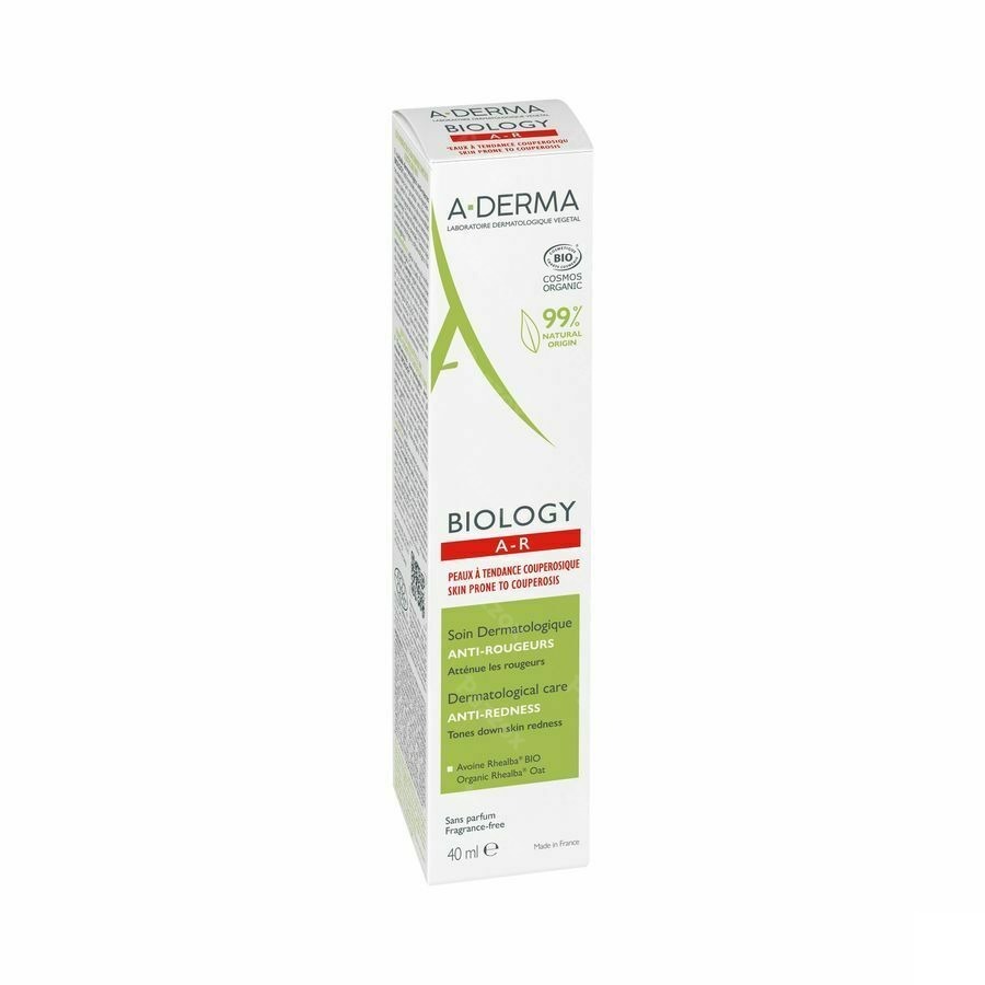 Aderma Biology A/roodheid Dermatolog.verzorg. 40ml