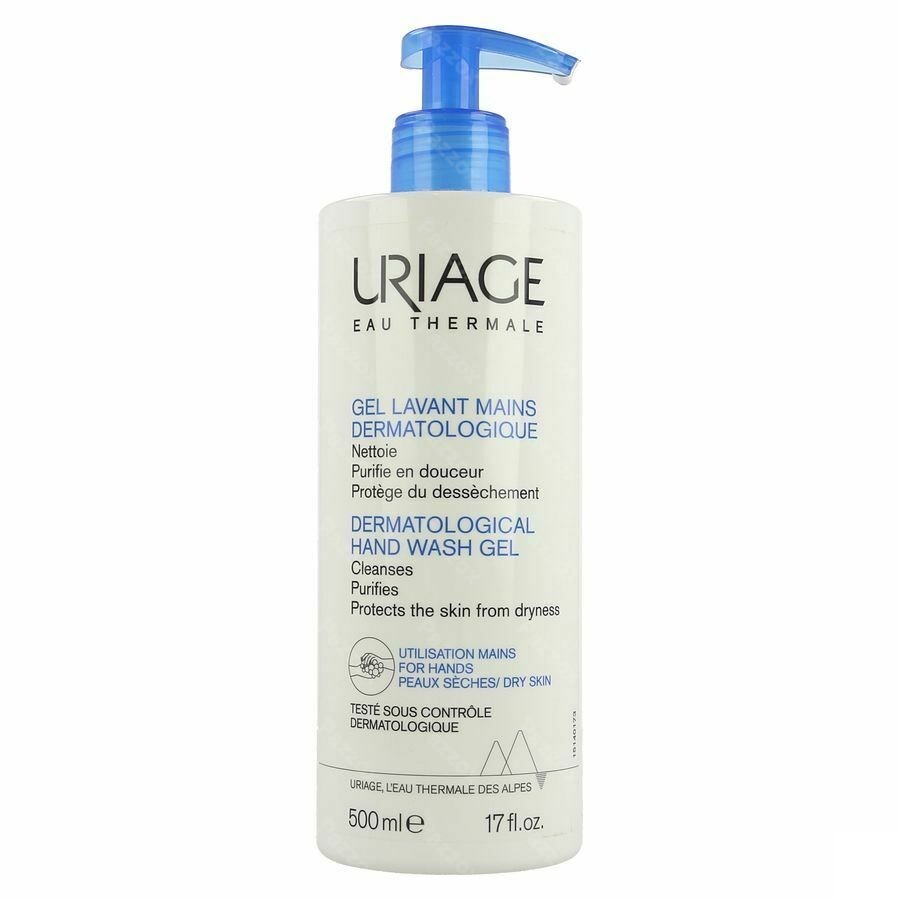 Uriage Dermatologische Handwasgel 500ml