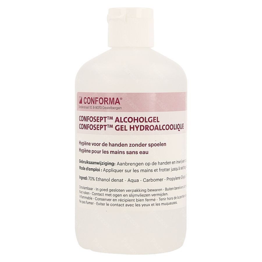 Confosept Alcoholgel 500ml FAGRON