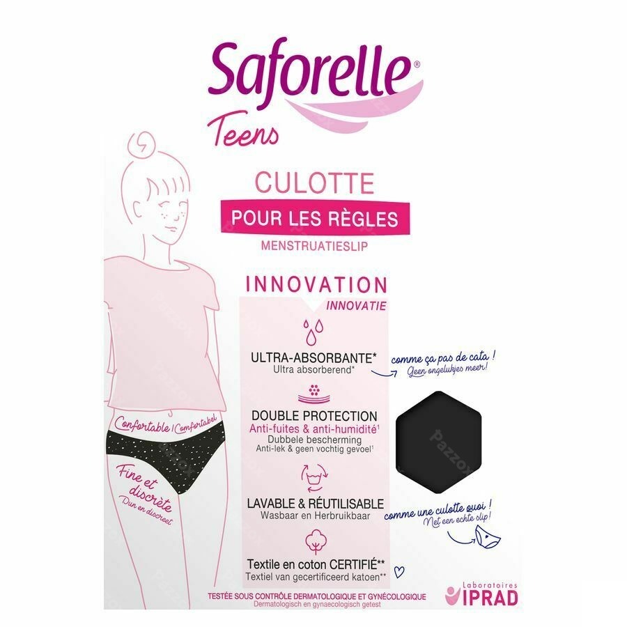Saforelle Ultra Absorberende Slip 1e Maandst. 14j