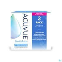 ACUVUE RevitaLens 6 maanden (3x360ml)