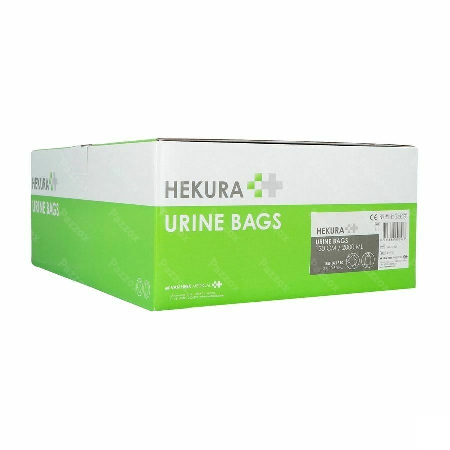 Hekura Urinezak 2l 130 6,5mm Kruiskraan 30 Uz131