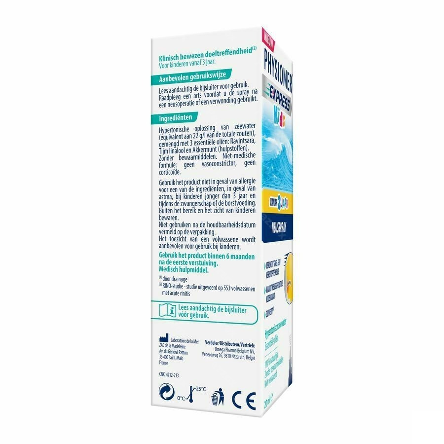 Physiomer Express Kids Pocket 20ml