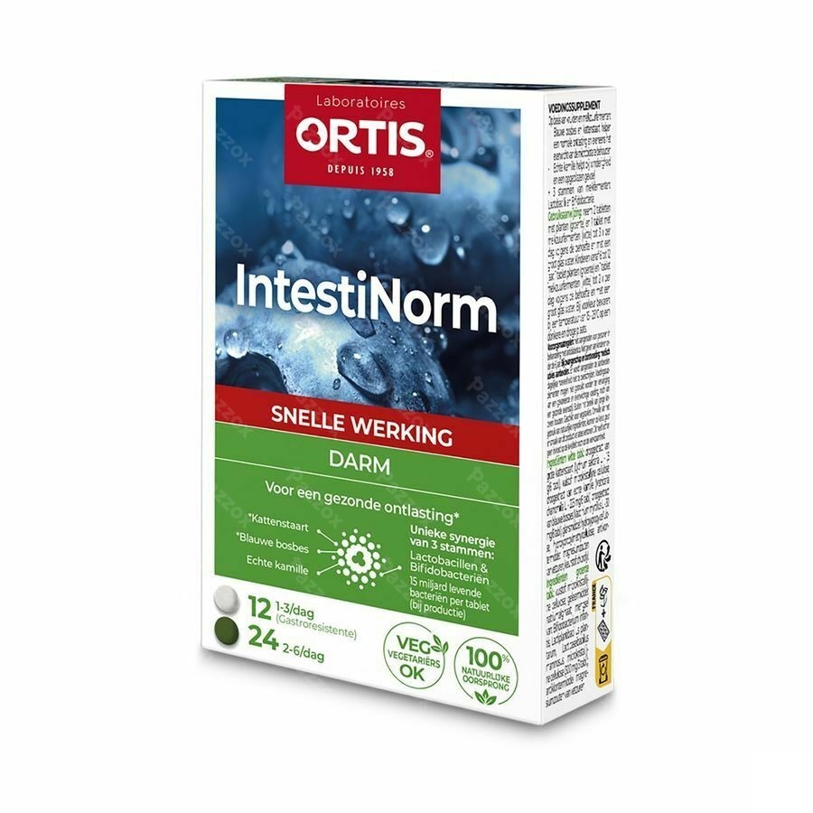 Ortis IntestiNorm 24 + 12 Tabletten
