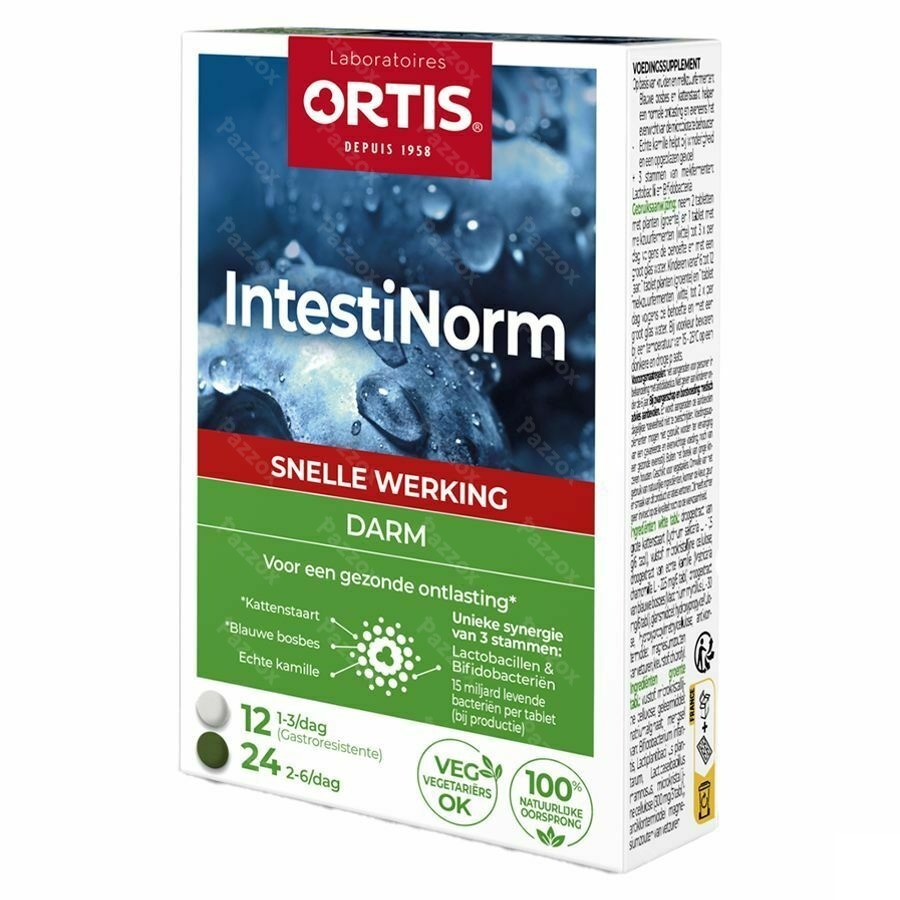 Ortis IntestiNorm 24 + 12 Tabletten