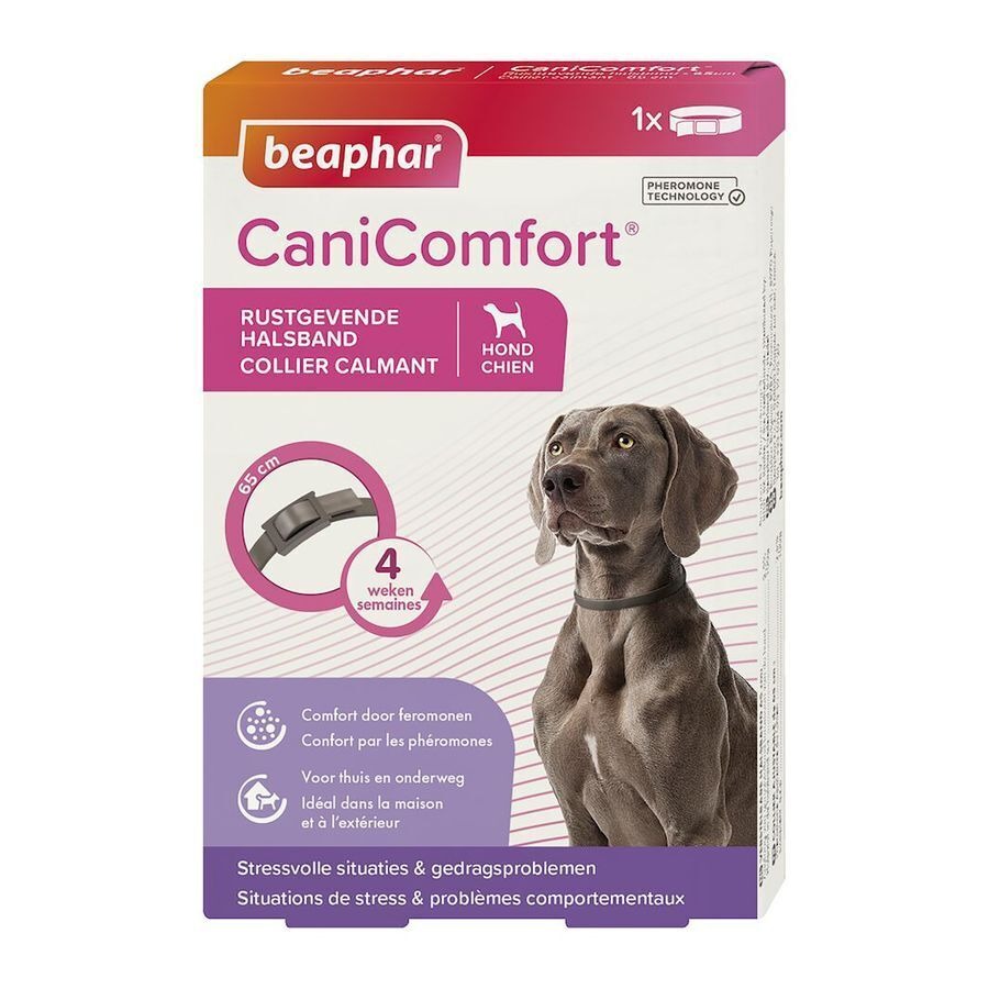 Beaphar Canicomfort Rustgevende Halsband Hond 65cm