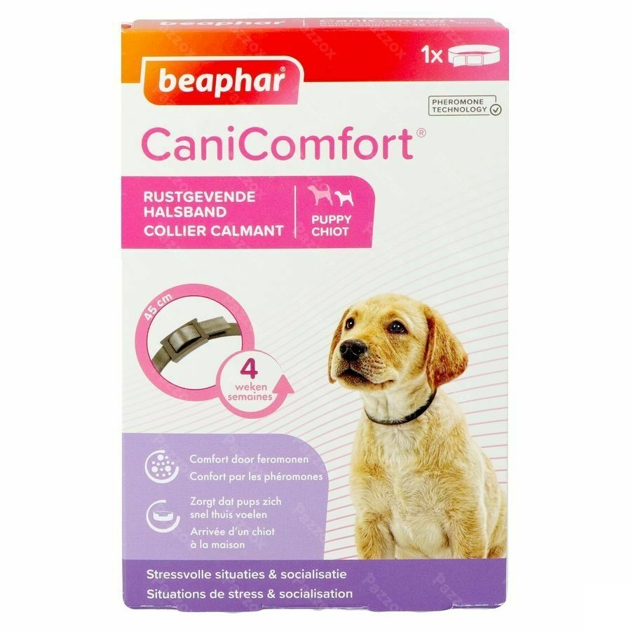 Beaphar Canicomfort Rustgevende Halsband Pup 45cm