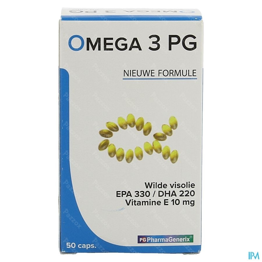 Omega 3 Pg Pharmagenerix Caps 50 Nf