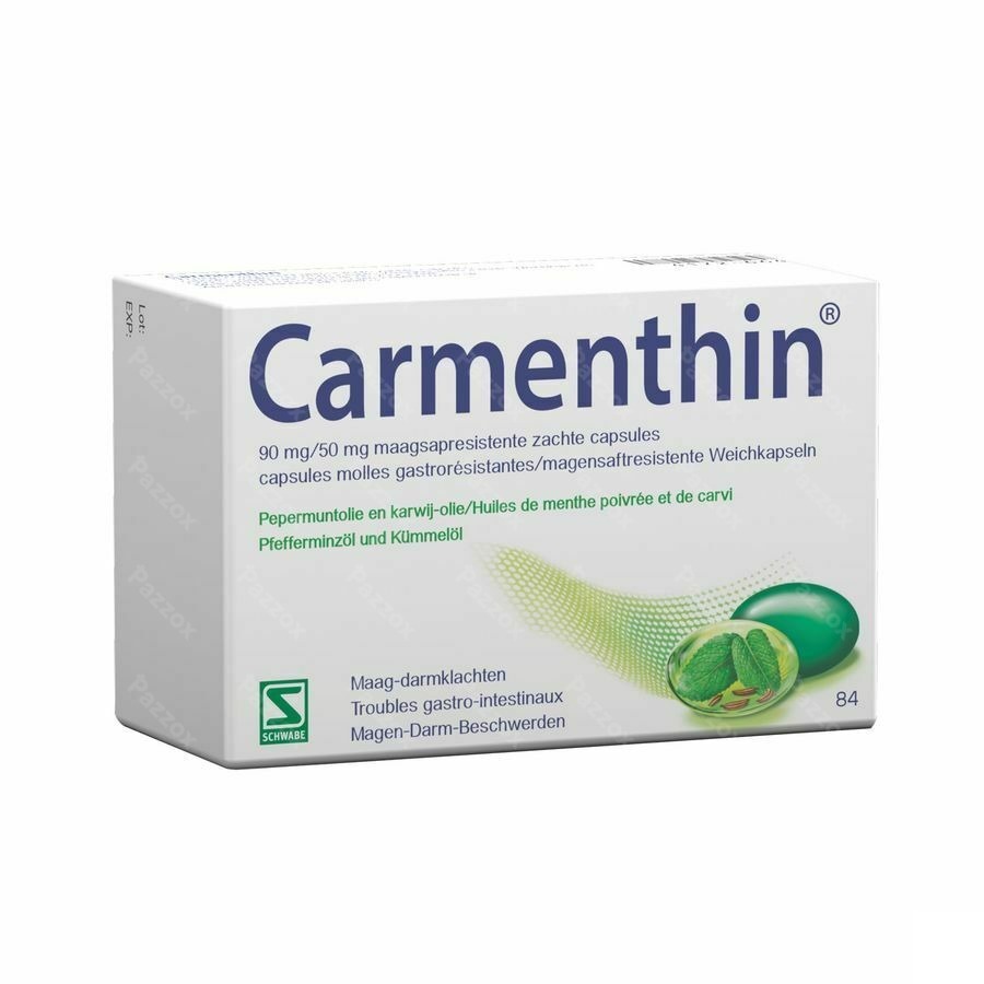 Carmenthin® 84 Maagsapresistente Zachte Capsules 