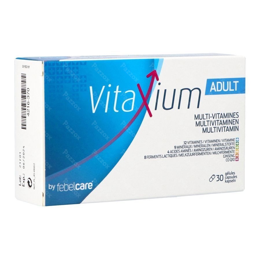 Vitaxium Adult Multi Vitaminen Caps 30