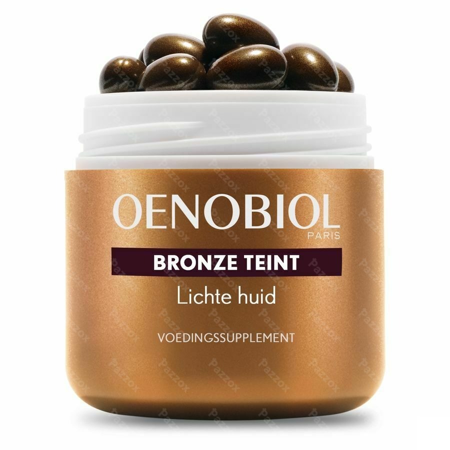 Oenobiol Bronze Teint Lichte Huid Caps 30