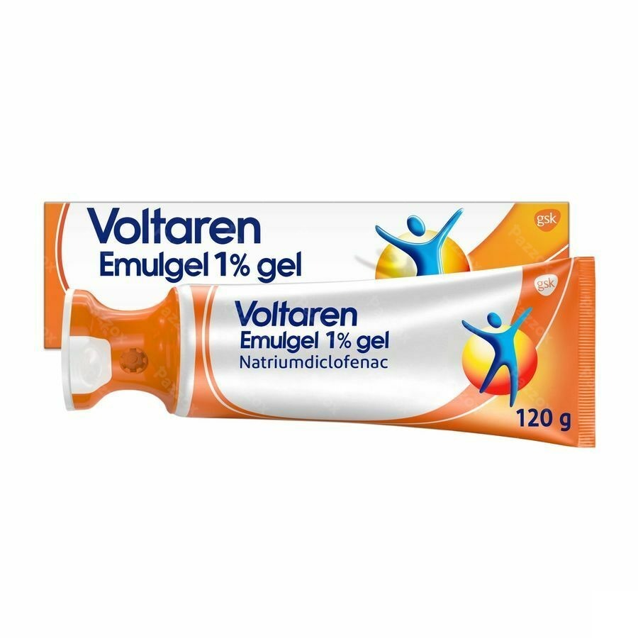Voltaren Emulgel 1 % Gel 120g Applicator Dop New