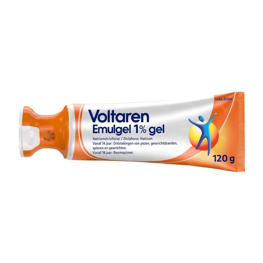 Voltaren Emulgel 1 % Gel 120g Applicator Dop New