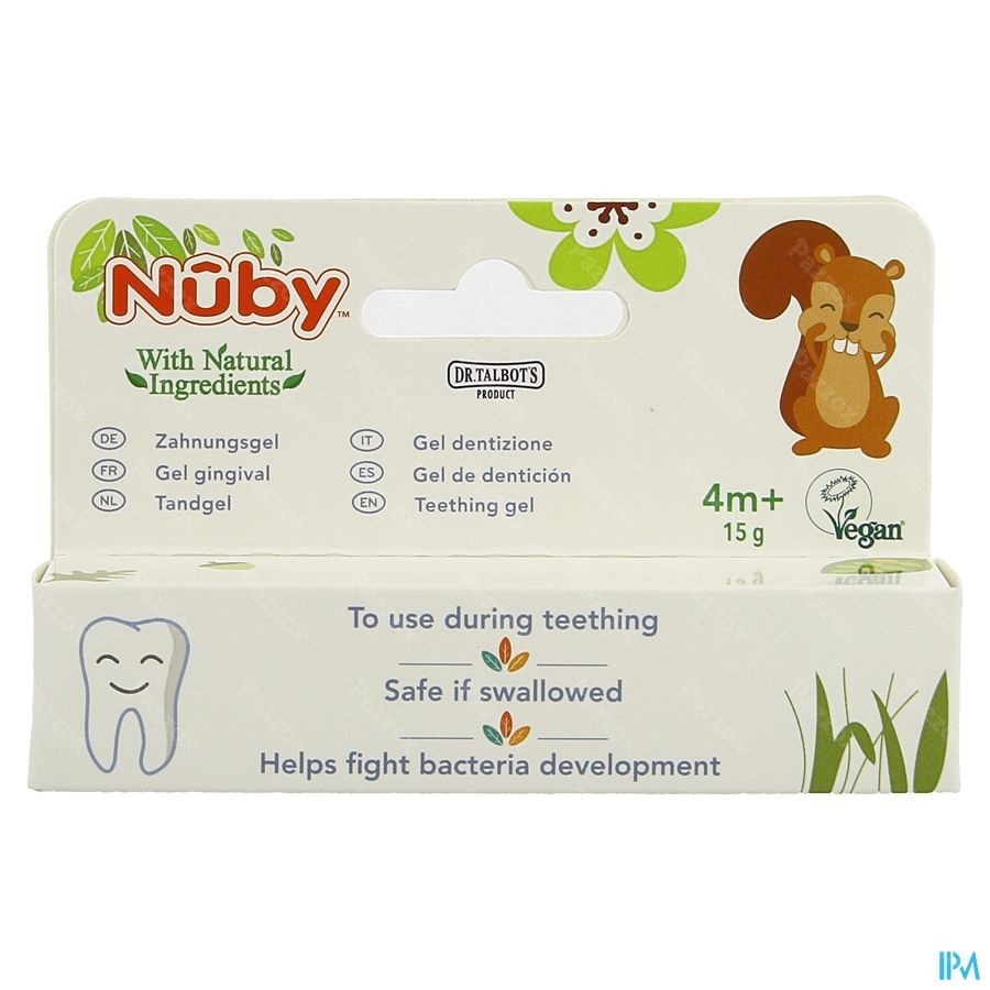 Nuby Tandgel 4m+ 15g