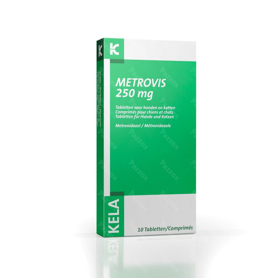 Metrovis 250mg Comp 10