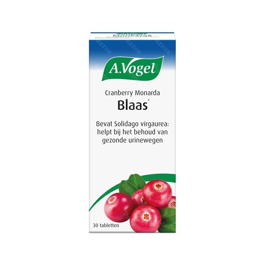 A.Vogel Cranberry Monarda Gezonde Urinewegen 30 Tabletten