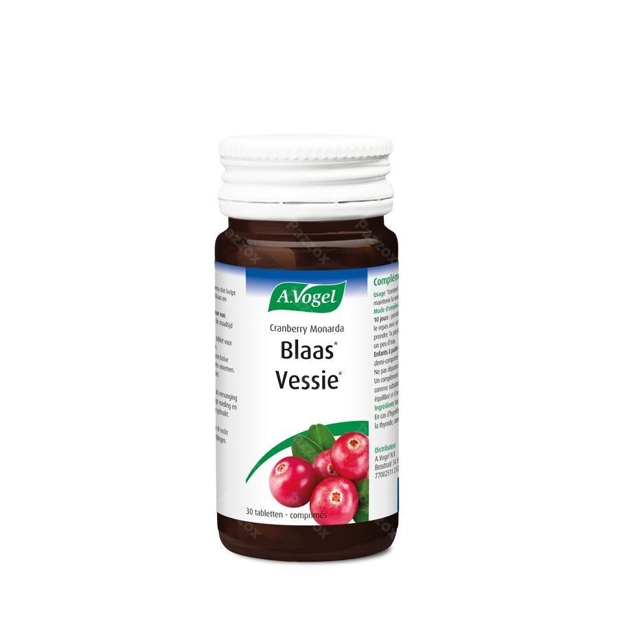 A.Vogel Cranberry Monarda Gezonde Urinewegen 30 Tabletten