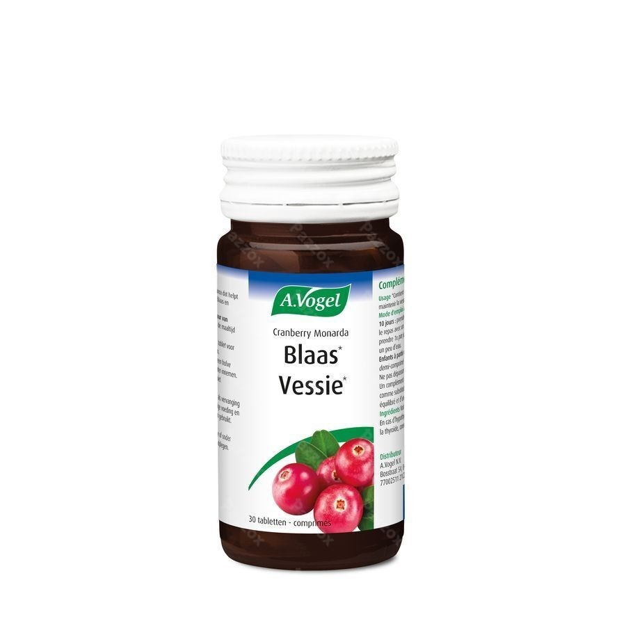 A.Vogel Cranberry Monarda Gezonde Urinewegen 30 Tabletten