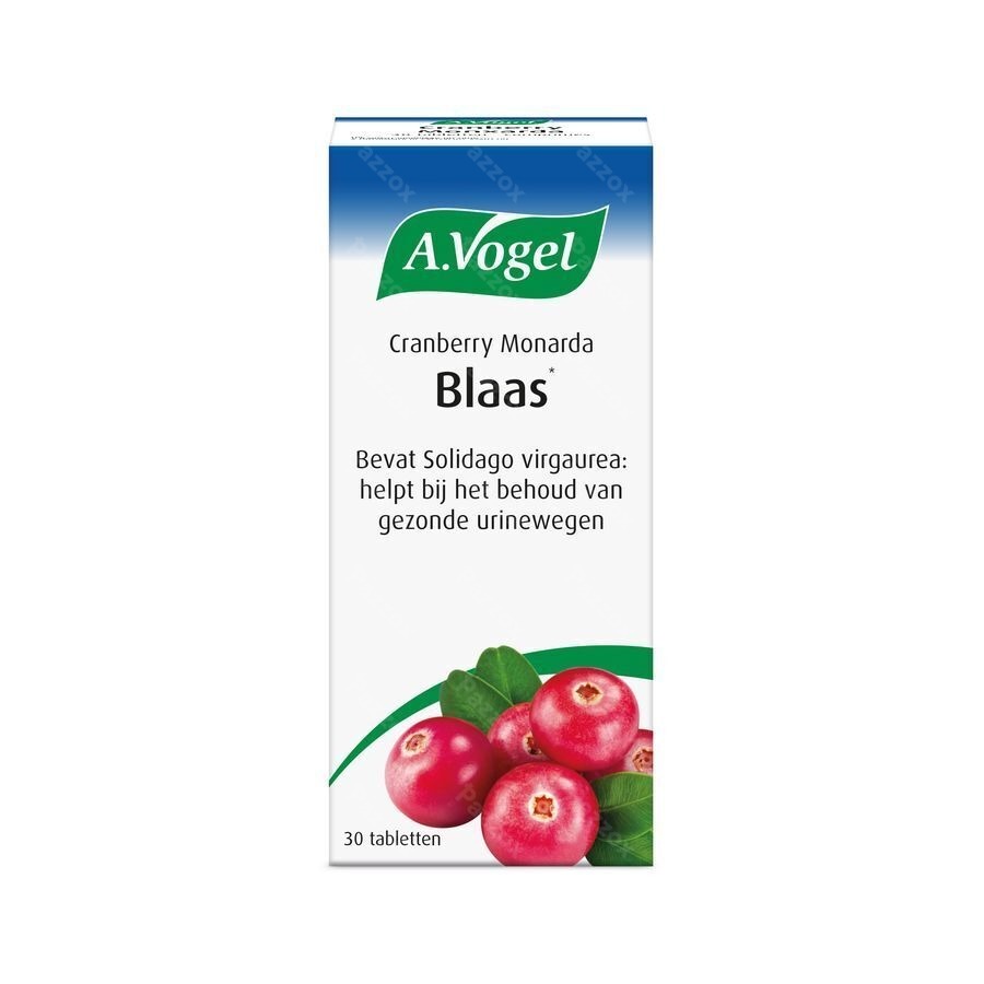 A.Vogel Cranberry Monarda Gezonde Urinewegen 30 Tabletten
