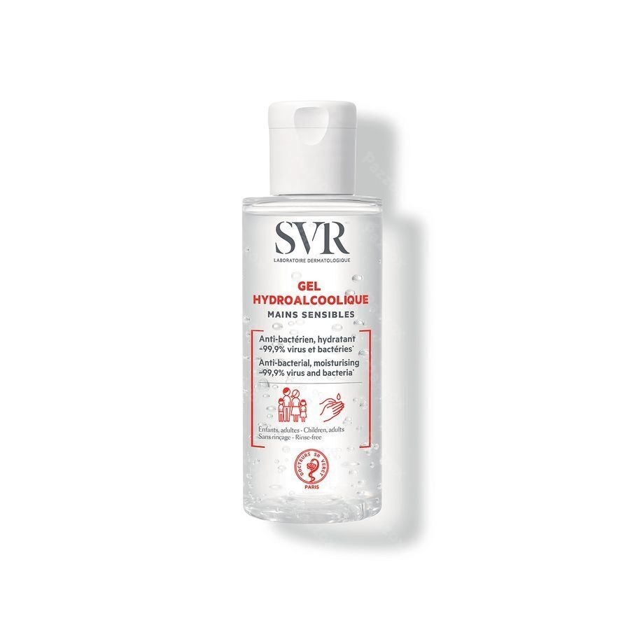 SVR Hydro Alcoholische Gel Gevoelige Handen 75ml