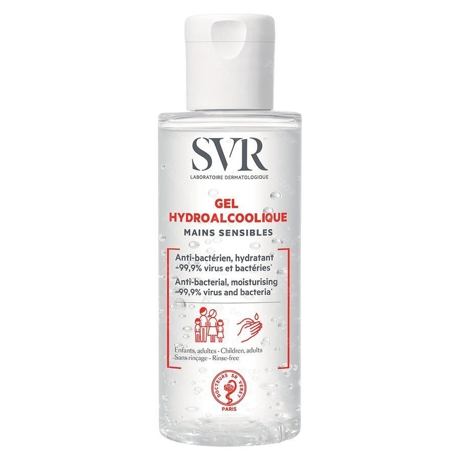 SVR Hydro Alcoholische Gel Gevoelige Handen 75ml