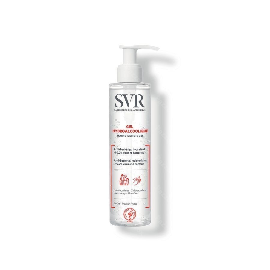 SVR Hydroalcoholische Gel Gevoelige Handen 200 ml