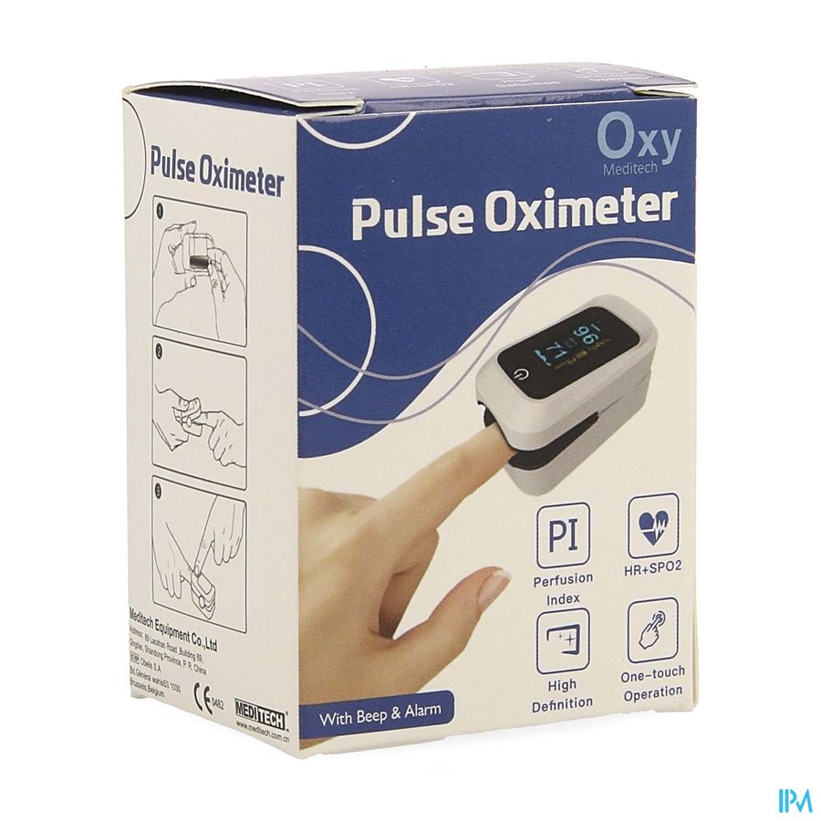 Saturatiemeter Vinger Oxy Covarmed afbeelding 1