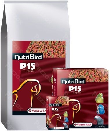 Nutribird P15 Tropical 10kg Onderhoudsvoer Voor Papegaaien Multi-Color