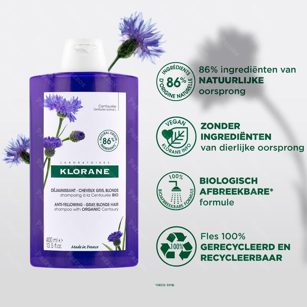 Klorane Capil. Sh Duizendguldenkruid Fl 400ml