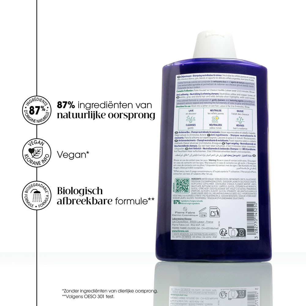 Klorane Capil. Sh Duizendguldenkruid Fl 400ml