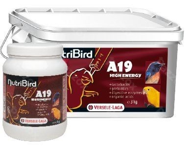 Nutribird A19 High Energy 3kg Handopfokvoer Voor Baby Vogels Met Hoge Energiebehoefte
