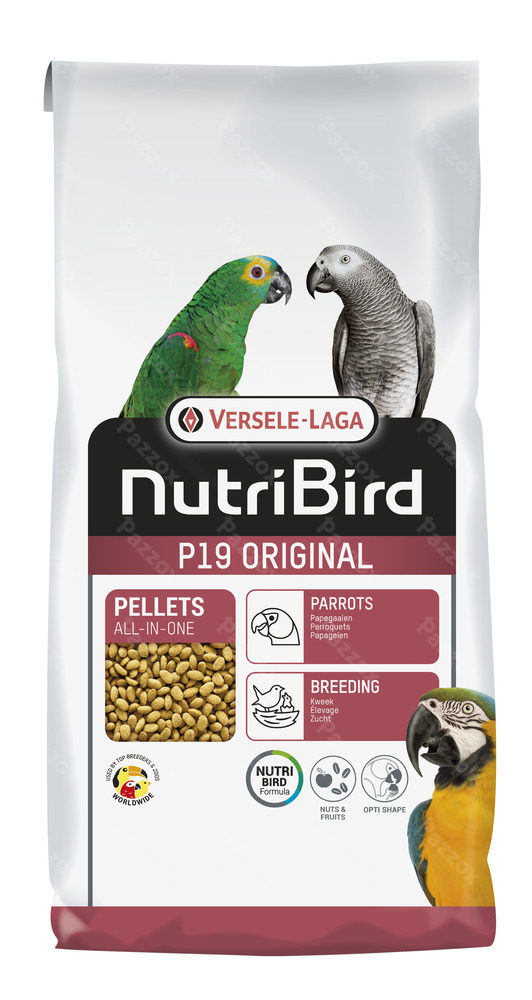Nutribird P19 Original 10kg Kweekvoer Voor Papegaaien Monocolor