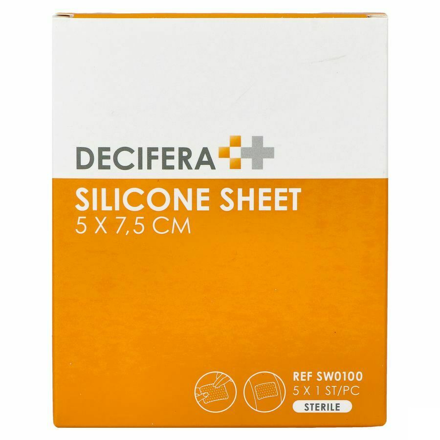 Decifera Silicone Sheet 5x 7,5cm 5 afbeelding