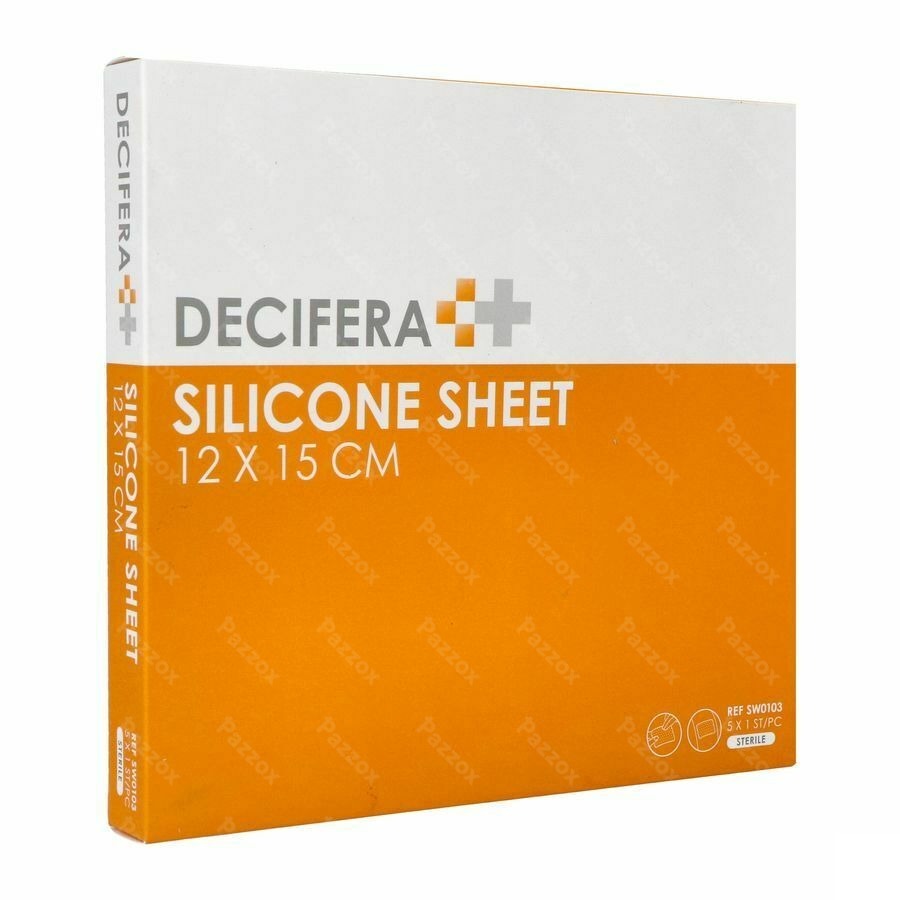 Decifera Silicone Sheet 12x15cm 5