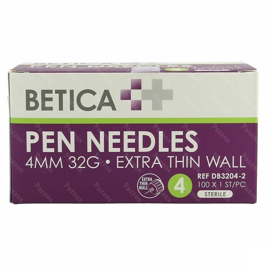 Betica Pen Needles 4mm 32g 100