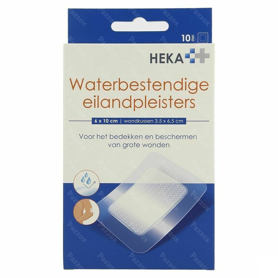Heka Zom Border Transp. Waterproof 6x10cm 10