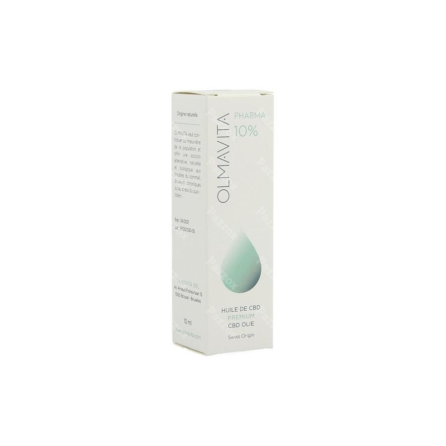 Olmavita Pharma 10% Premium CBD-olie 10ml