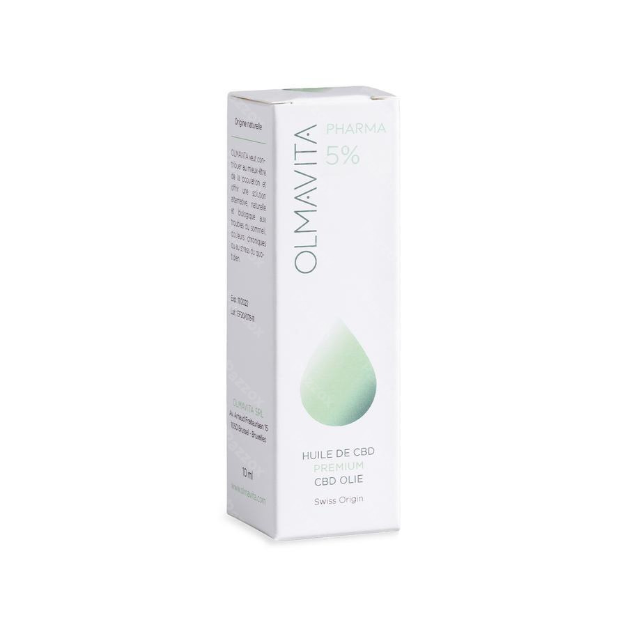Olmavita Pharma 5% Premium CBD-olie 10ml