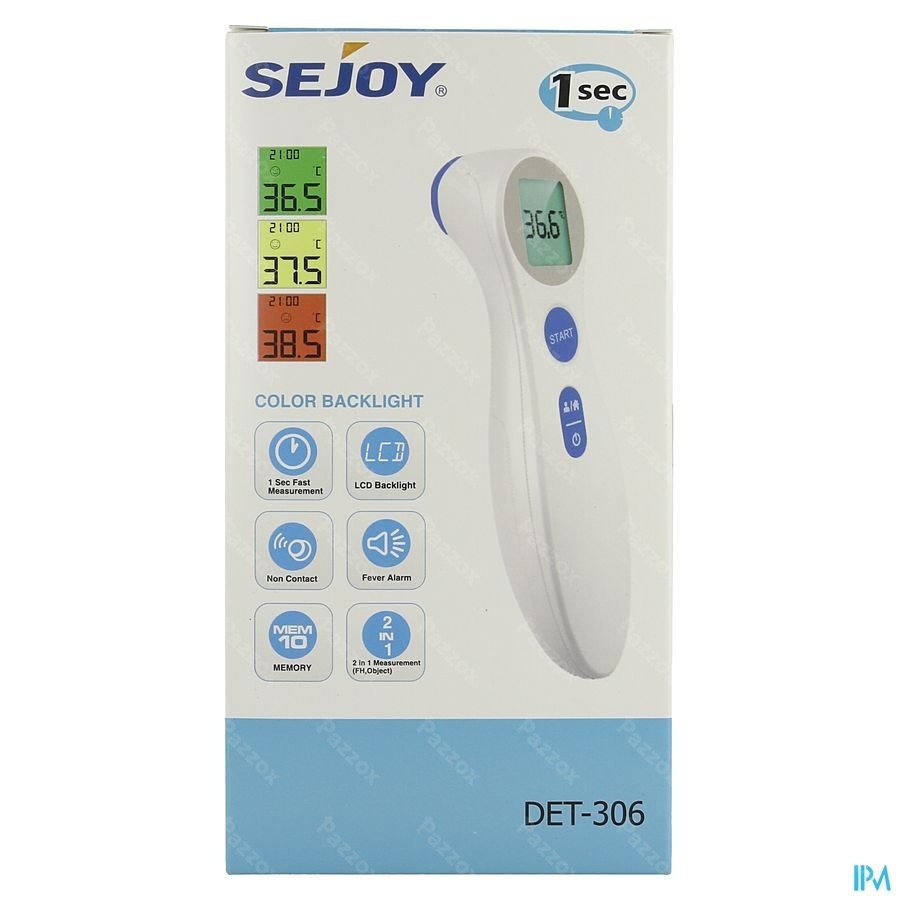 Sejoy Voorhoofdthermometer Infrarood