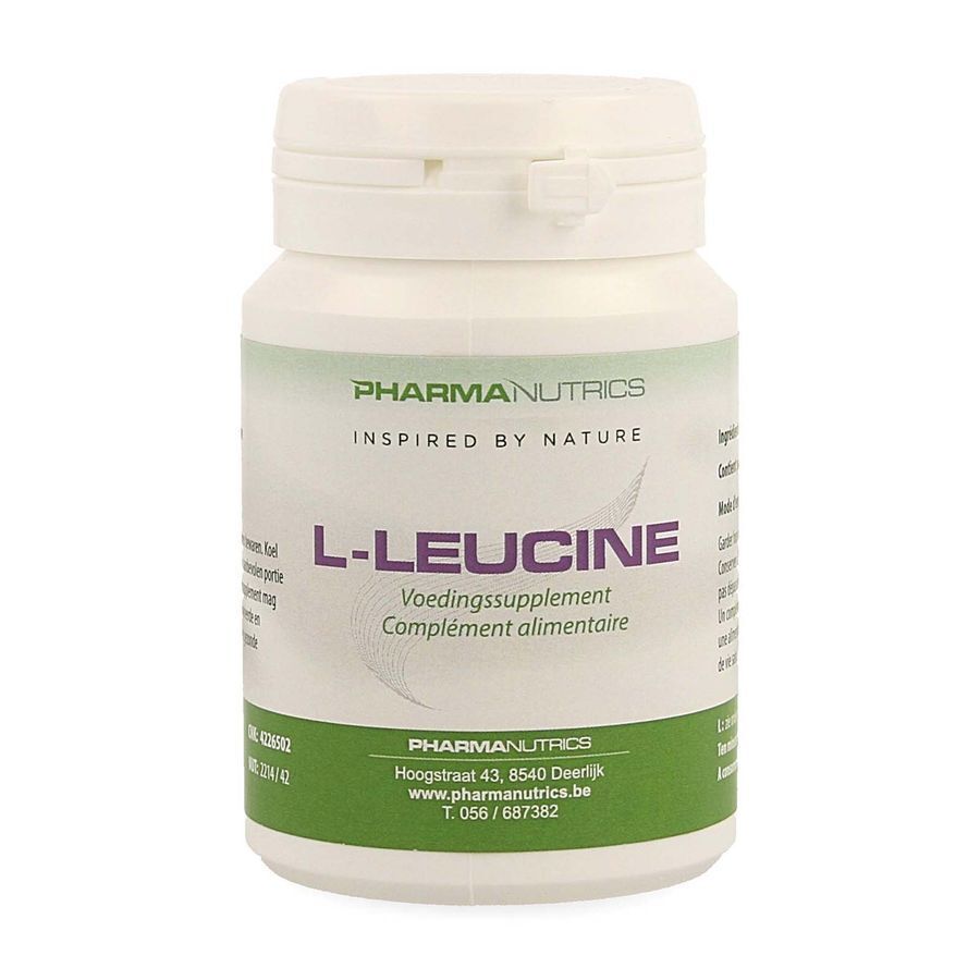 l-leucine V-caps 60 Pharmanutrics afbeelding 1