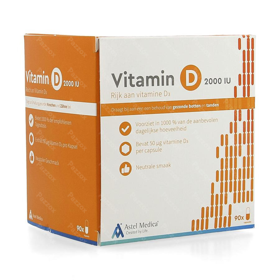 Astel Vitamin D 2000iu Caps 90